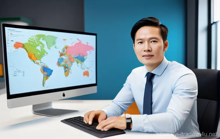 무역사무소프트웨어 - **Prompt 1: Overwhelmed by Paperwork**
    A realistic, high-detail image of a Vietnamese businesswo...