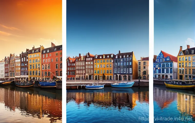 무역경력쌓는방법 - Here are three detailed image prompts in English: