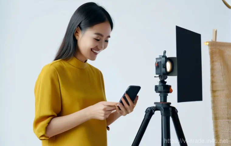 무역업계동향 - **Lively Vietnamese E-commerce Livestream:** A dynamic and engaging scene of a young, stylish Vietna...