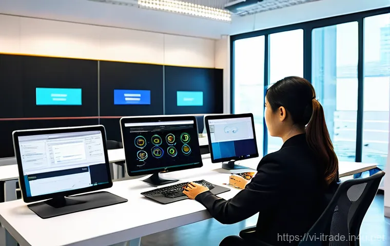 무역업계동향 - **Seamless Cashless Transaction at a Vietnamese Market:** A vibrant and authentic snapshot of daily ...